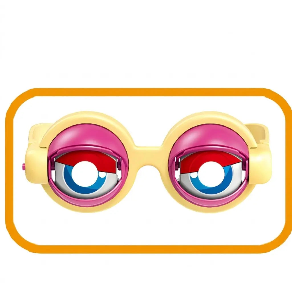 Kinetic Crazy Eyes Glasses, Novelty Eyewear for Costume Party Decoration