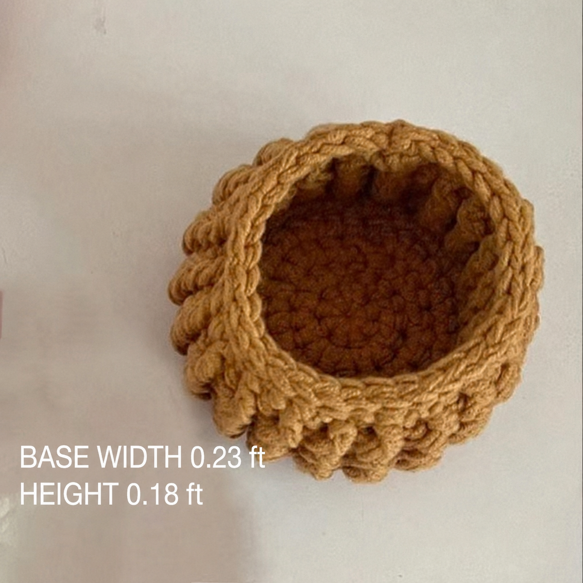 Handmade Crochet Flower Bouquet Coaster - Yarn Knitted Elegance, Gifts for Women Grandma Gift Pick, Unique House Decor