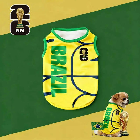 Official FIFA 2026 Pet Jersey – Team Support Dog & Cat Shirt