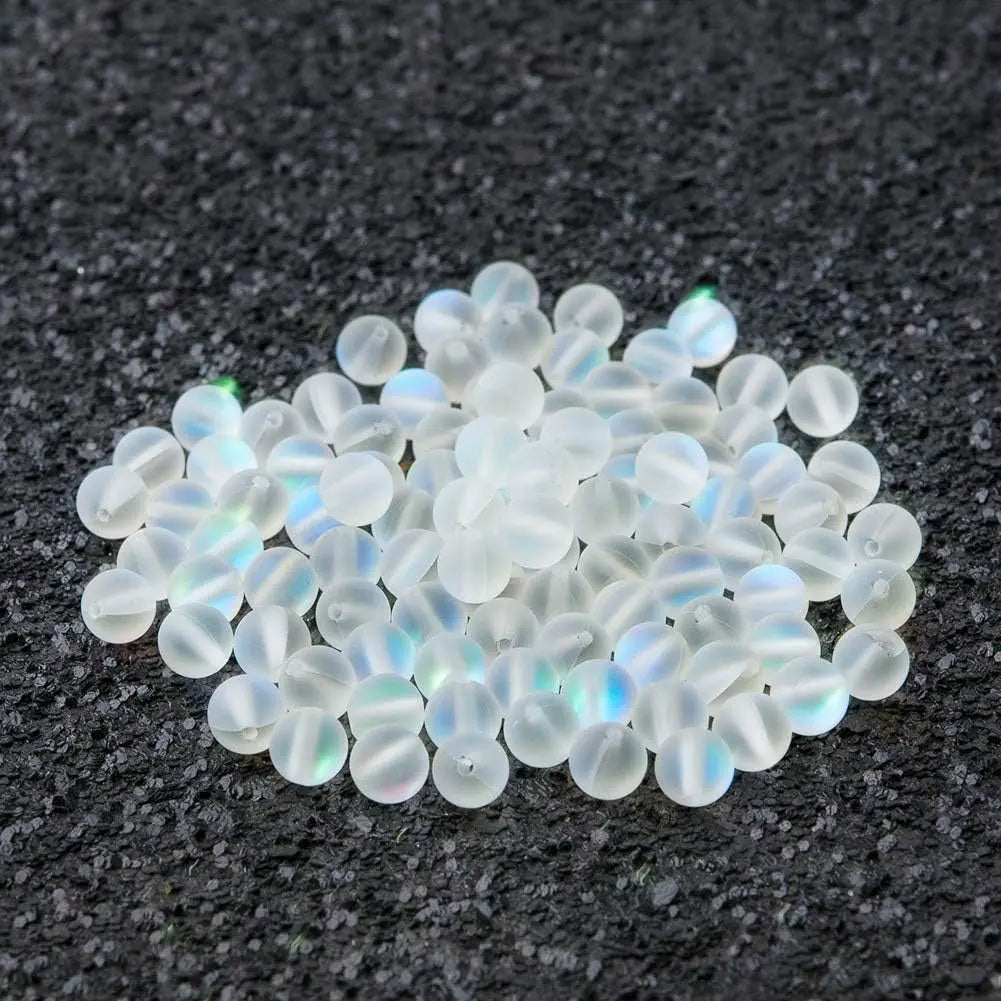Boho Angel Aura Quartz Beaded Bracelet – 8mm Stretch Bracelet