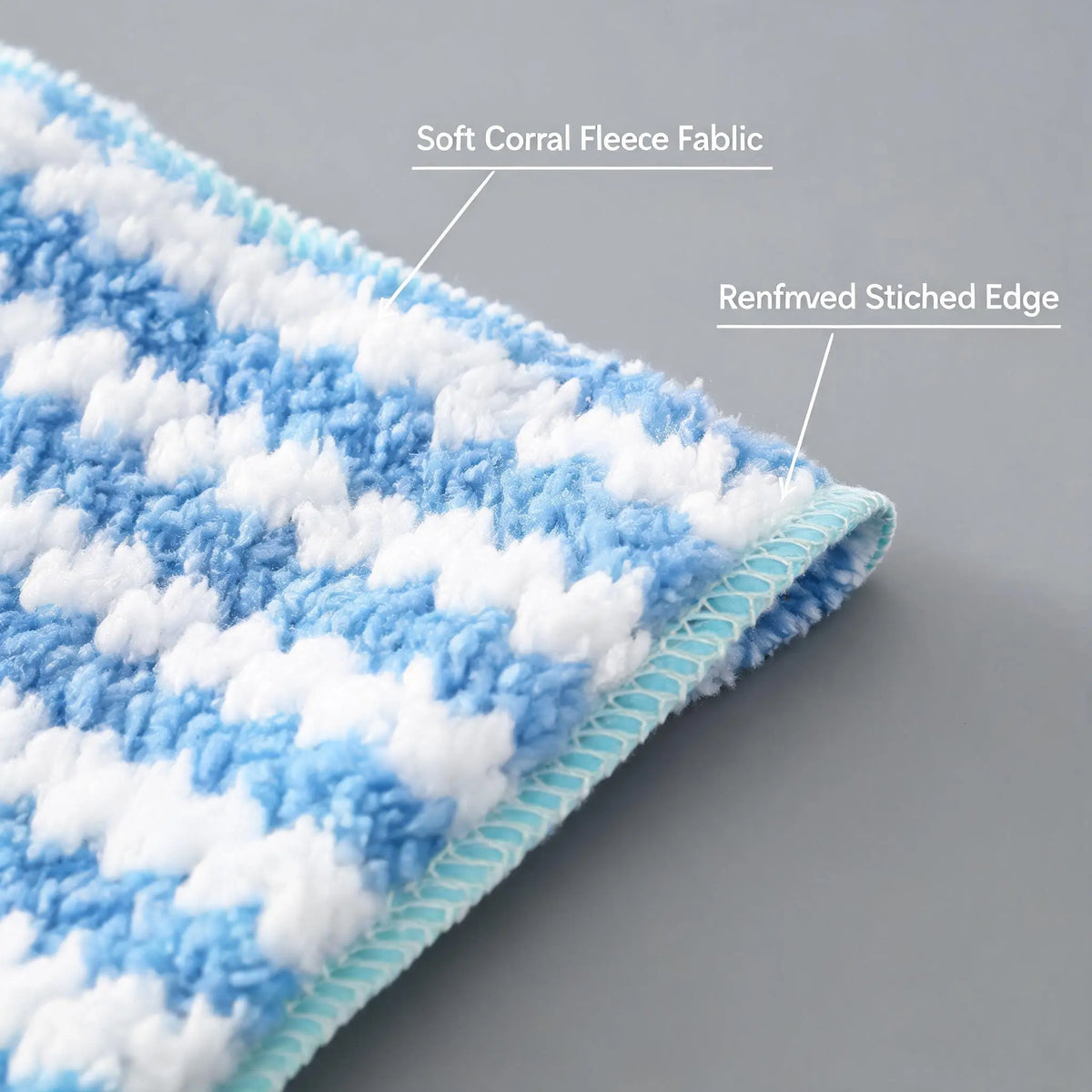 Microfiber Cleaning Cloths 10-Pack, Multi-Purpose Microfiber Towels for House and Car, Single Random Color Per Pack