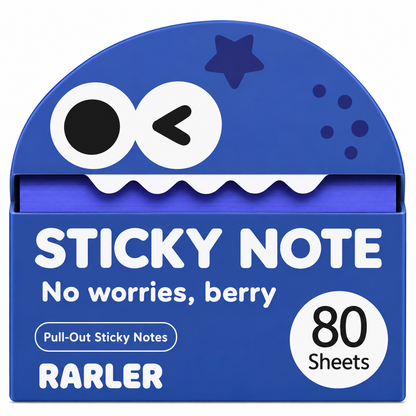 Transparent Pull-Out Glitter Sticky Notes, 12 Boxes/960 Sheets, Pop-Up Study Notes for School & Office