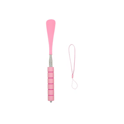 Metal Shoe Horn, Portable Long Handle Shoe Horn, Extra Long Handle Shoe Assistant for Men Women, Shoehorn