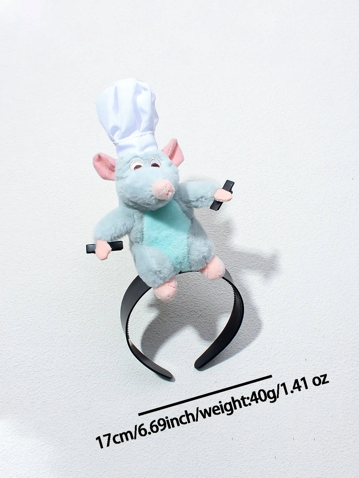 Cute Plush Animal Headband for Women, Fun Party Costume & Makeup Hair Accessory