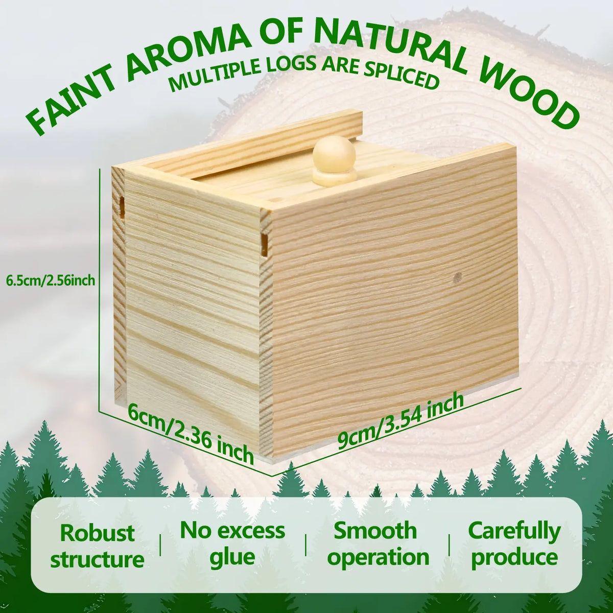 Wooden Spider Prank Box - Funny Gag Toy & Surprise Gift