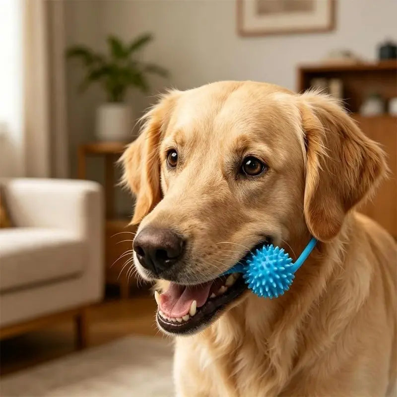 Adjustable Dog Dental Chew Stick, Bite-Resistant Teeth Cleaning Toy for Small, Medium & Large Dogs