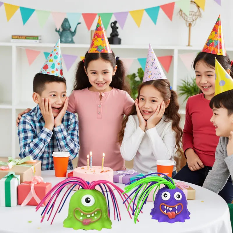 Rubber Screaming Monster Fidget Toy – Funny Stress & Anxiety Relief Toy for Kids