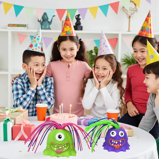 Rubber Screaming Monster Fidget Toy – Funny Stress & Anxiety Relief Toy for Kids