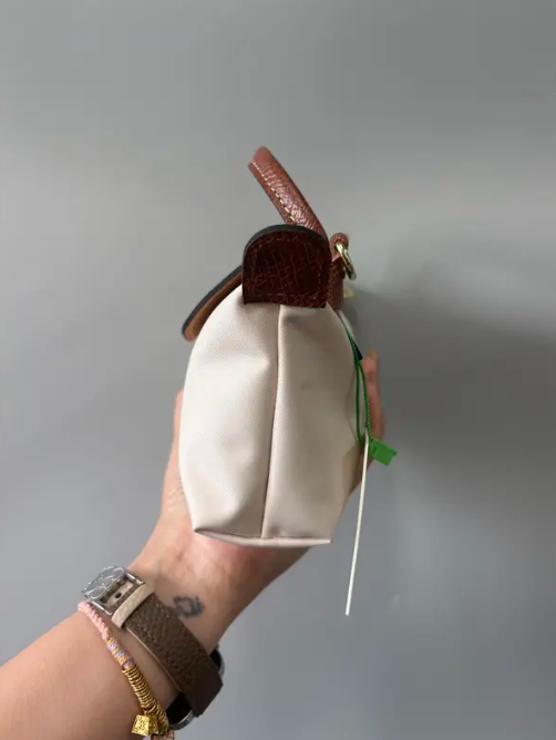 Y2K Cute Mini Crossbody Bag, Water-Resistant Nylon Purse with Adjustable Strap