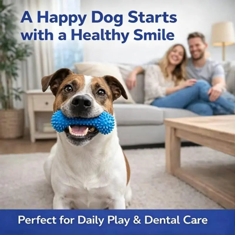 Adjustable Dog Dental Chew Stick, Bite-Resistant Teeth Cleaning Toy for Small, Medium & Large Dogs