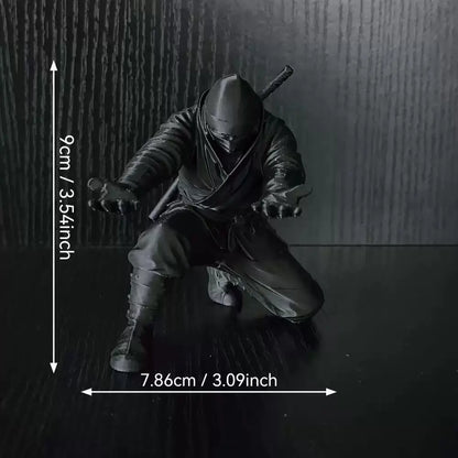 Ninja Pen Holder for Desk, Black Ninja Decor Pen Stand Pencil Holder Desk Accessories for Office Home Classroom