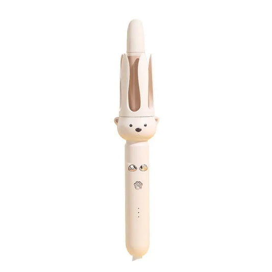Automatic Rotating Hair Curler, 32mm Large Barrel, Easy Lazy Curling Tool, Gentle on Hair, Back to School Hair Styling Essential