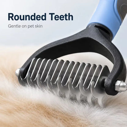 Pet Knotter Dog Grooming Hair Removal Pet ToolsHair Removal Comb Brush Double Sided Pet Supplies