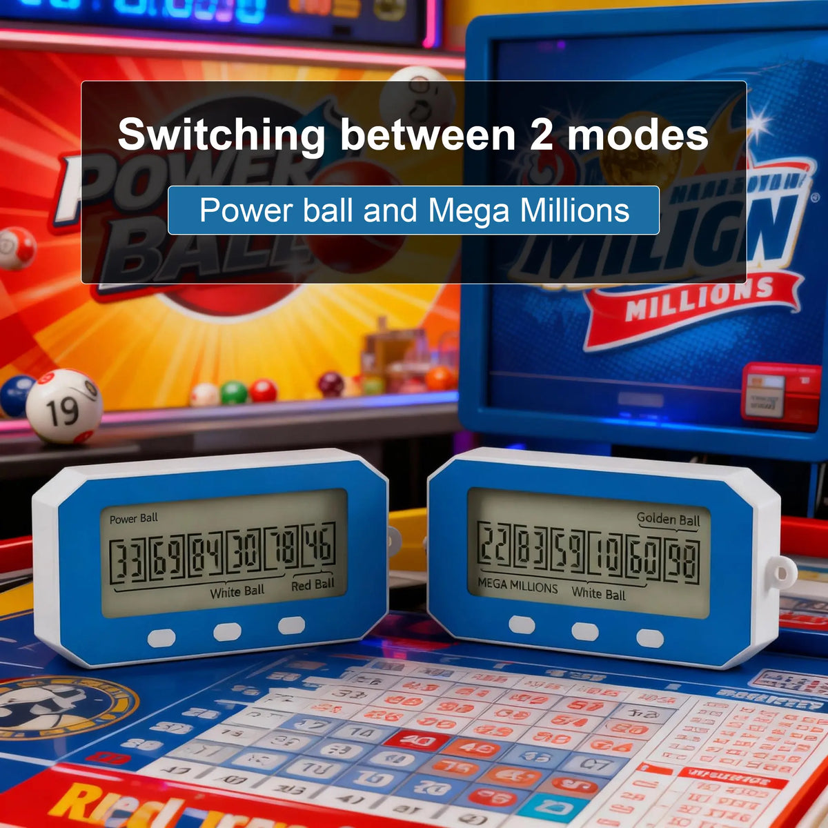 Powerball Entertainment Lucky Number Generator, AI lottery machine, number selector, intelligent lottery assistant, quickly select lottery numbers