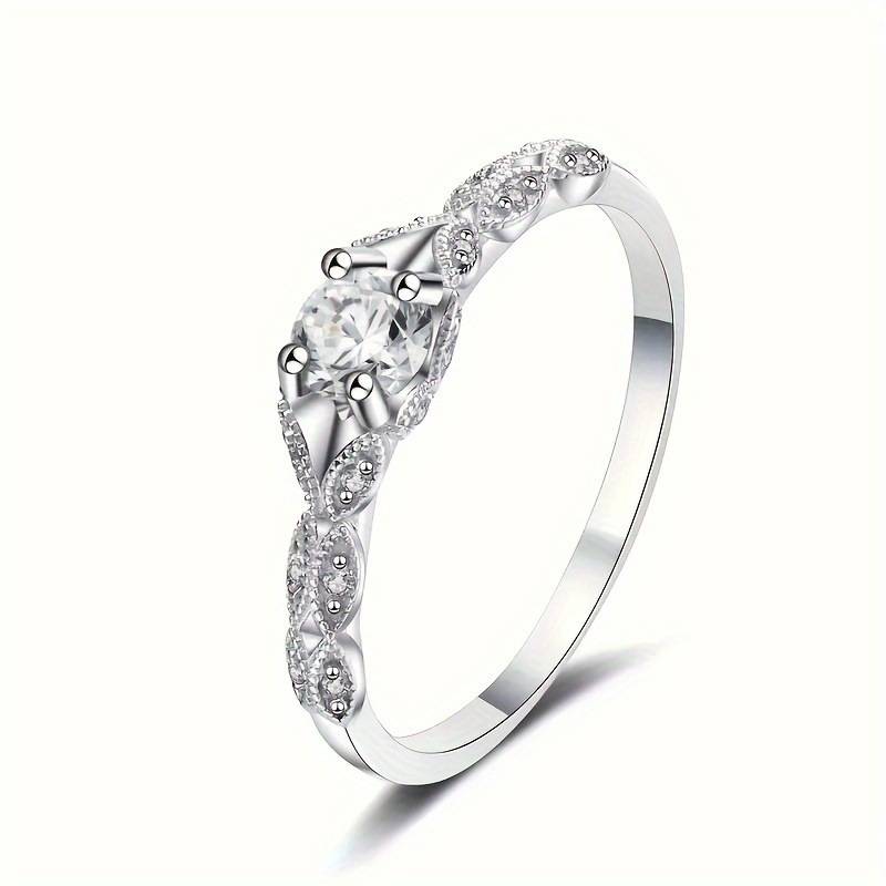 Elegant Romantic Ring for Women, Minimalist Fashion Jewelry