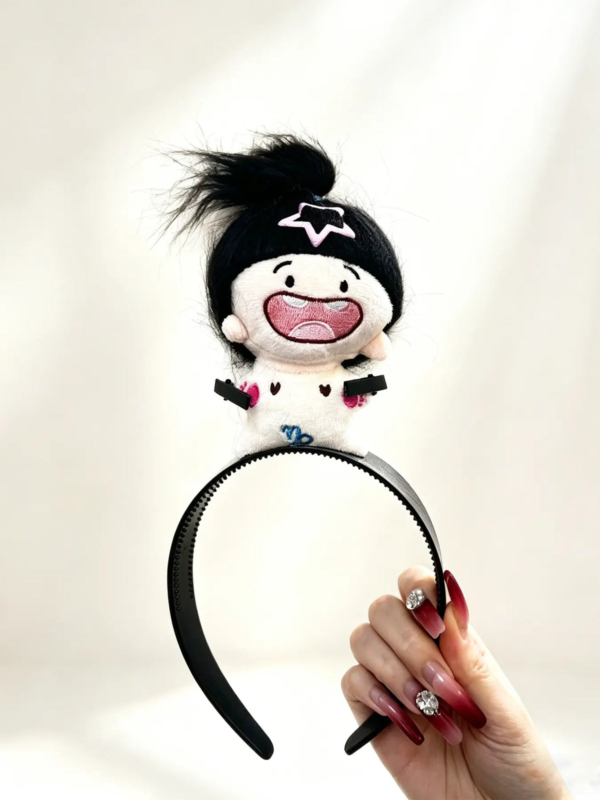 Cute Plush Animal Headband for Women, Fun Party Costume & Makeup Hair Accessory