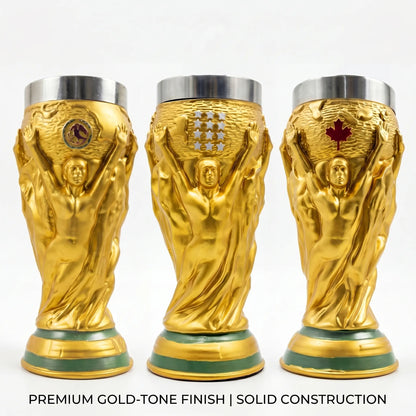 【17oz】 Creative Gold Trophy Beer Mug – Home, Office & Party Drinking Cup – Fun Birthday & Holiday Gift for Adults