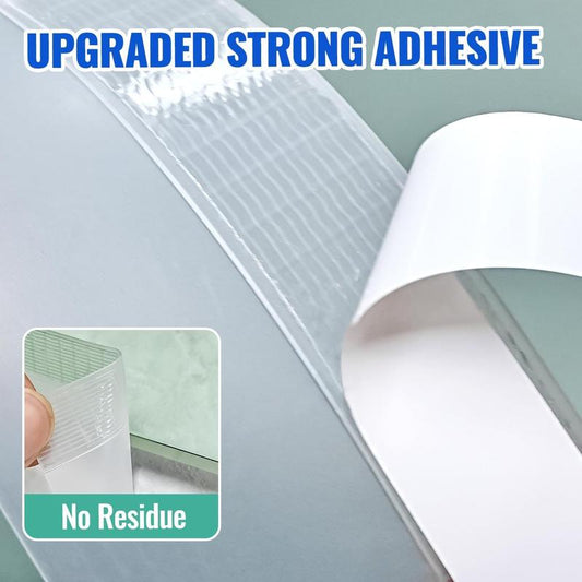 16.4FT Door Weather Stripping, 1.38in Adhesive Draft Seal for Doors, Windows & Shower Doors