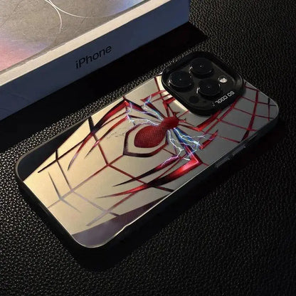 Cool  Spider Silicone Phone Case, Shock-Resistant Protective Cover for iPhone 17/16/15/14/13/12/11 Series