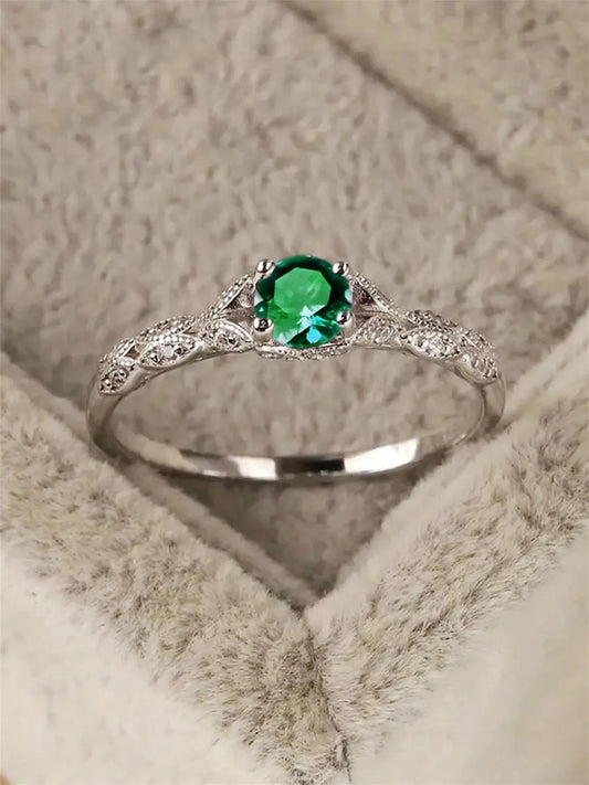 Elegant Romantic Ring for Women, Minimalist Fashion Jewelry