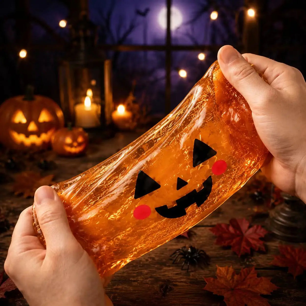 Cute Halloween Ghost Squishy Toy Set, Mini Stress-Relief Fidget Party Favors