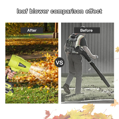 Cordless Turbo Jet Blower–High-Power Rechargeable Air Duster for Car Drying, Leaf Blowing, Dust Cleaning & Outdoor Use