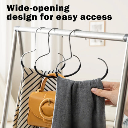 6 Counts Hat Organizer, Durable Stainless Steel Hangers with Reinforced Edges for Long-Term Use