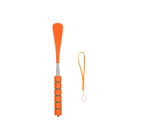 Metal Shoe Horn, Portable Long Handle Shoe Horn, Extra Long Handle Shoe Assistant for Men Women, Shoehorn
