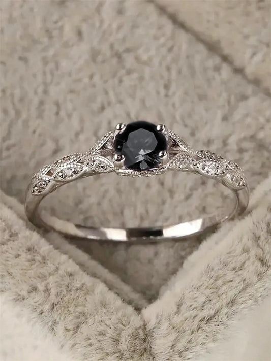 Elegant Romantic Ring for Women, Minimalist Fashion Jewelry