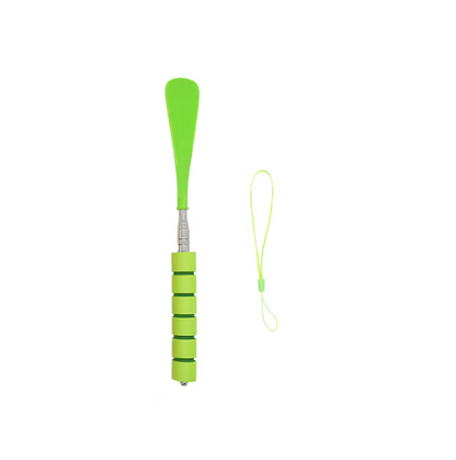 Metal Shoe Horn, Portable Long Handle Shoe Horn, Extra Long Handle Shoe Assistant for Men Women, Shoehorn