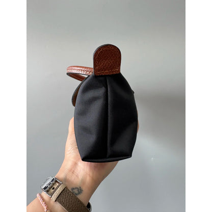 Y2K Cute Mini Crossbody Bag, Water-Resistant Nylon Purse with Adjustable Strap