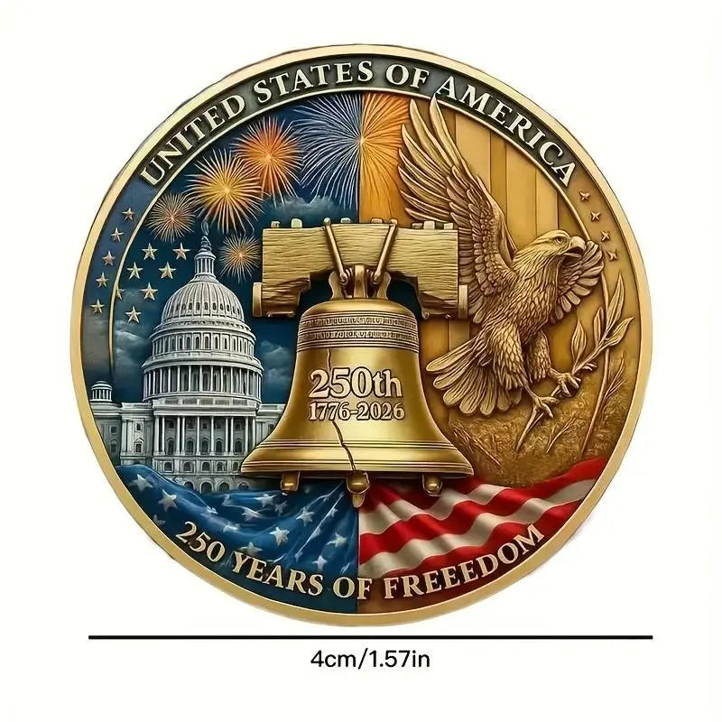 250th Anniversary Coin Set (1776–2026), Eagle & Capitol Commemorative Coins