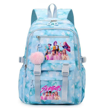 Girls' Cute Multi-Function School Backpack – Laptop & Tablet Protection Bag, Travel Backpack for Electronics