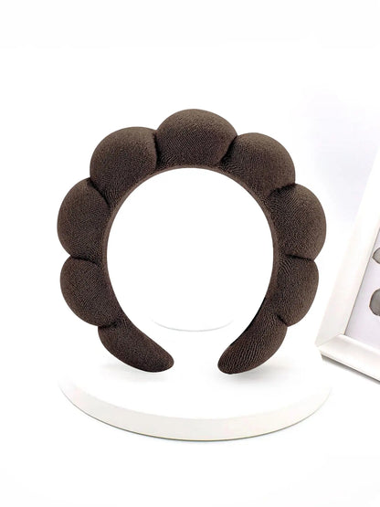 Leopard Print Stretchy Headband for Women & Girls, Fashion Hair Accessory for Makeup & Daily Wear