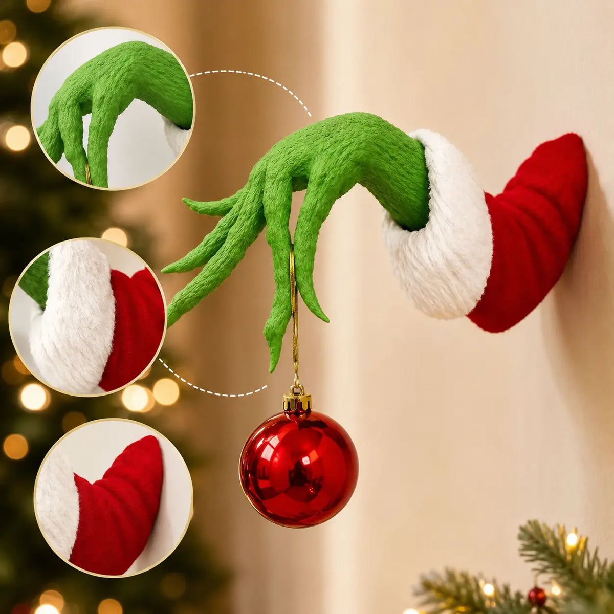 Premium Christmas Ornament Hanger, High-Quality Home & Party Decoration Accessory, Elegant Festive Décor Supply
