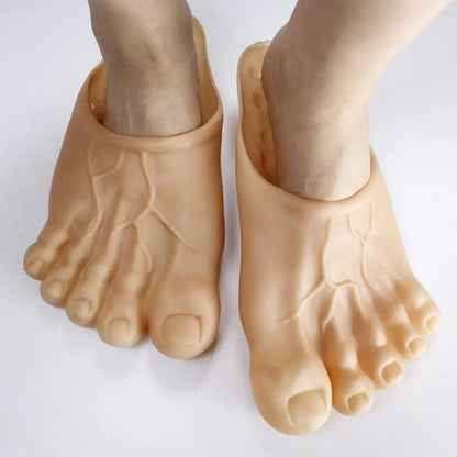 Funny Oversized Toenail Shoes – Realistic Prank Footwear for Halloween, Costume Parties & Gag Gifts
