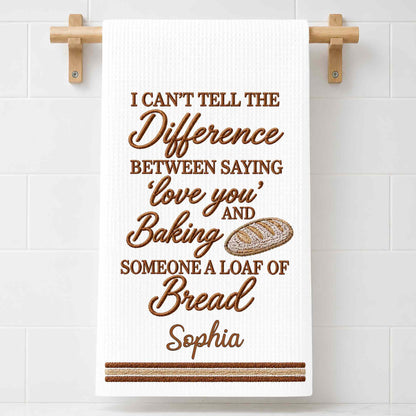 I Can't Tell The Difference, Personalized Kitchen Towel, Gift For Baking Lovers - 10