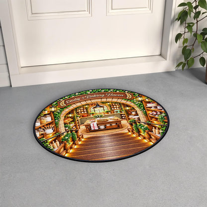 Baking Haven, Personalized Custom Shaped Doormat, Gift For Bakers - 2