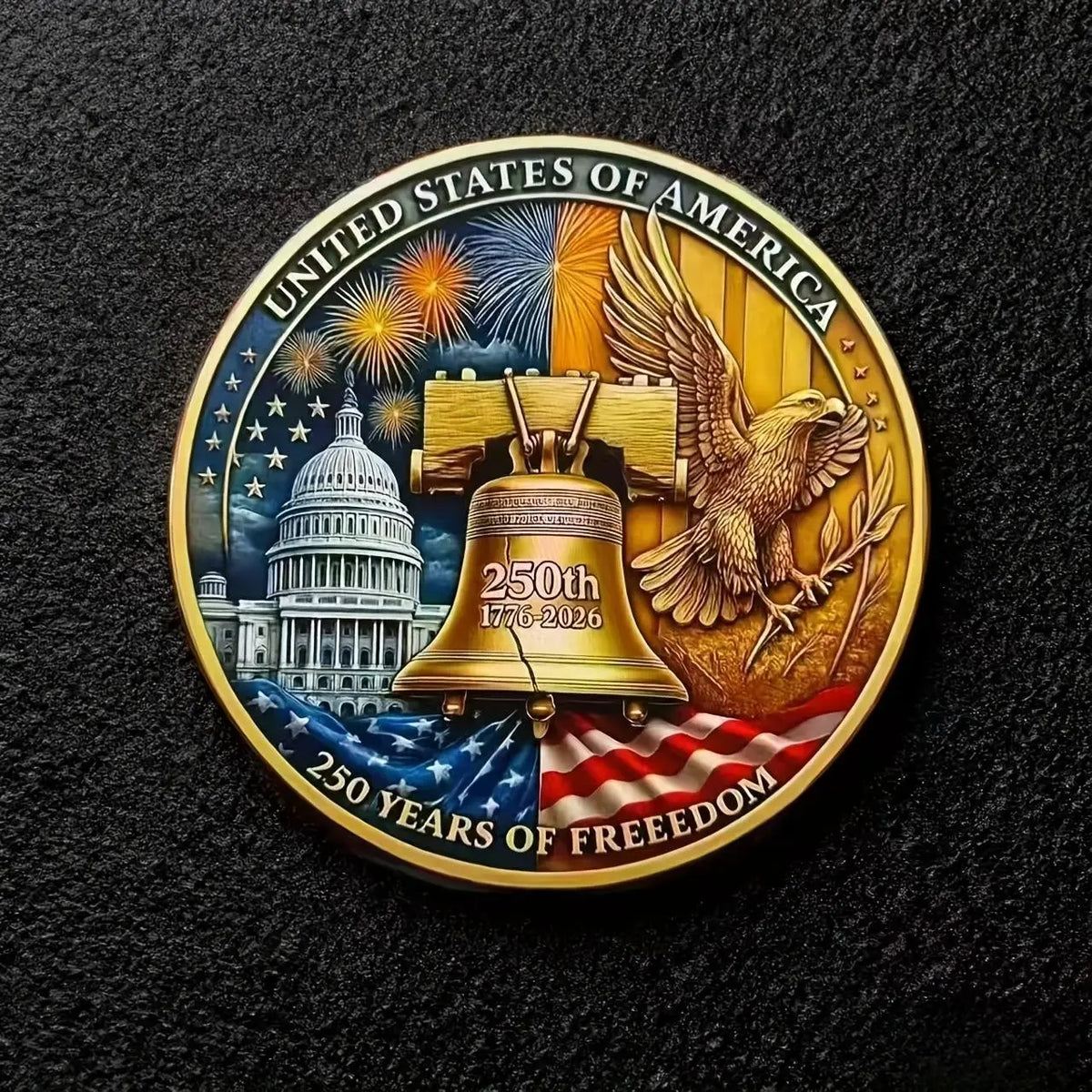 250th Anniversary Coin Set (1776–2026), Eagle & Capitol Commemorative Coins