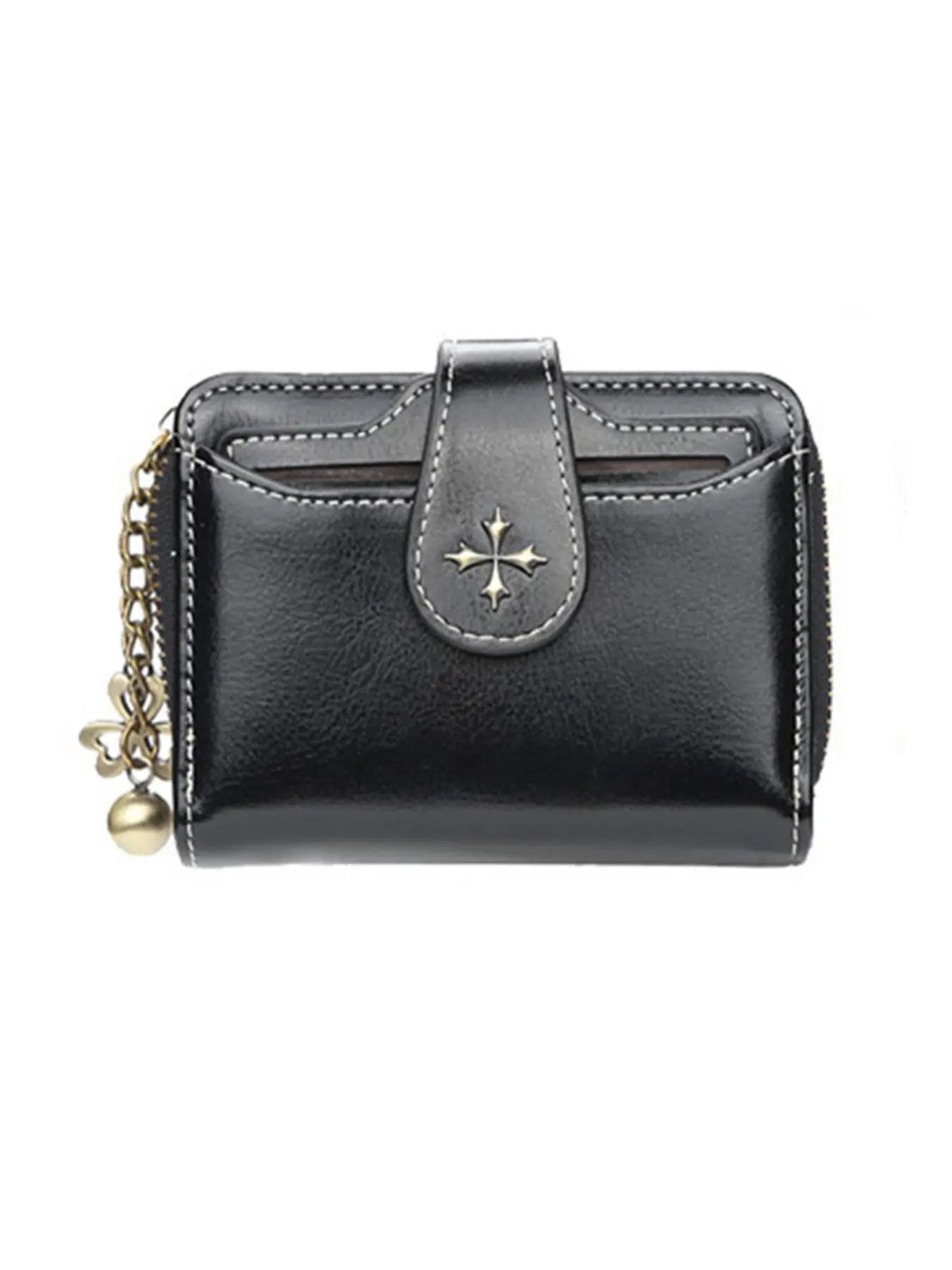 Women's Elegant Minimalist Short Wallet, All-match Trendy Mini Bifold Purse, Gorgeous Card Holder for Daily Use As Birthday Gift