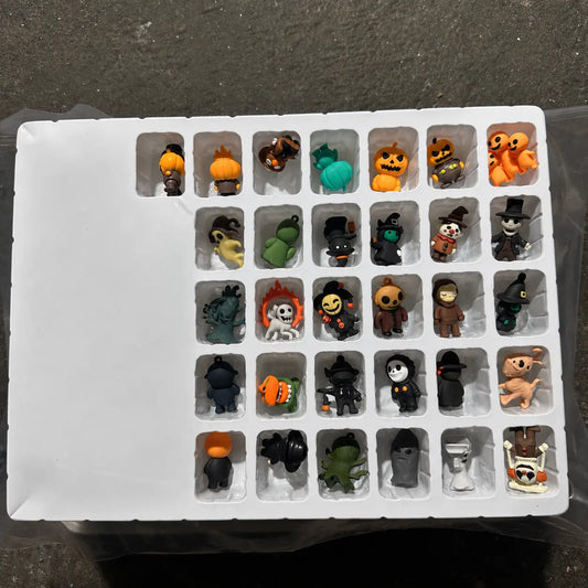 2026 Halloween Countdown Advent Calendar, 31-Day Horror Surprise Blind Bag Set for Halloween Lovers