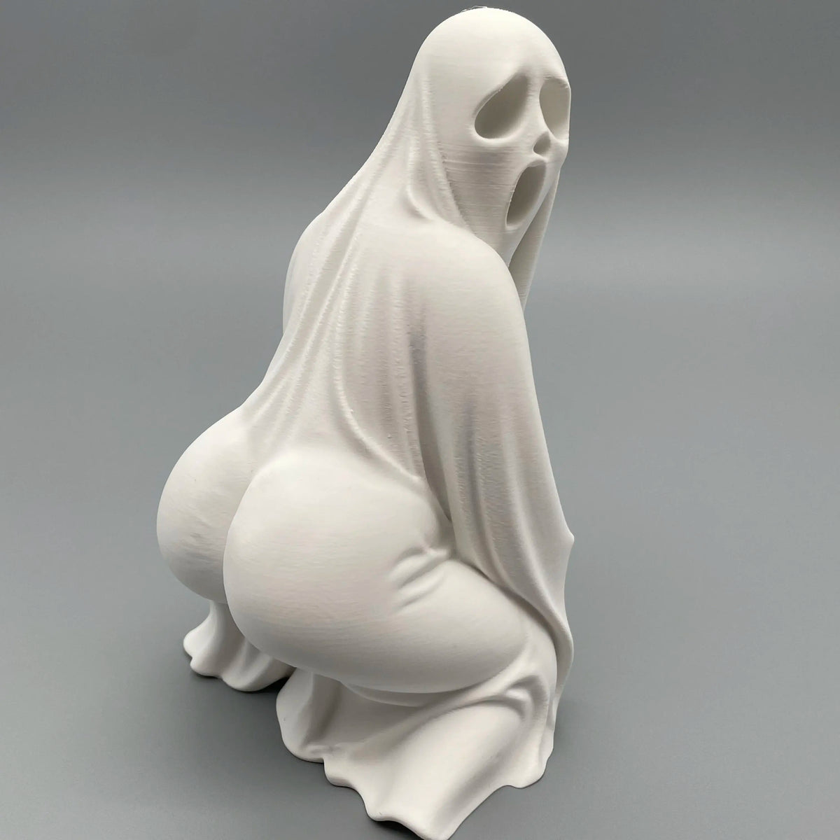 Twerking Ghost Figurine: Funny Halloween Decoration, Quirky Home & Desk Decor, Spooky Party Ornament