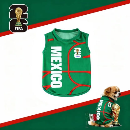 Official FIFA 2026 Pet Jersey – Team Support Dog & Cat Shirt