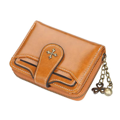 Women's Elegant Minimalist Short Wallet, All-match Trendy Mini Bifold Purse, Gorgeous Card Holder for Daily Use As Birthday Gift