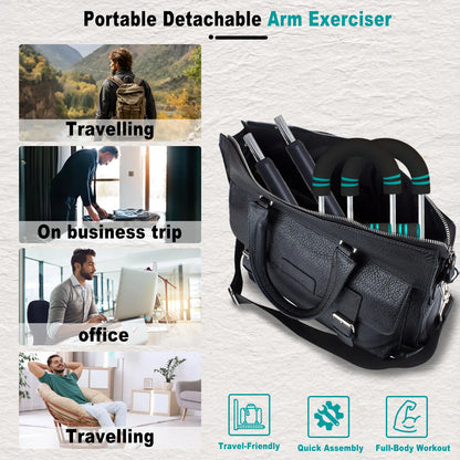 HOTWAVE Arm & Chest Trainer – Adjustable Resistance Home Workout Equipment