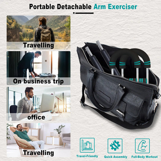 HOTWAVE Arm & Chest Trainer – Adjustable Resistance Home Workout Equipment