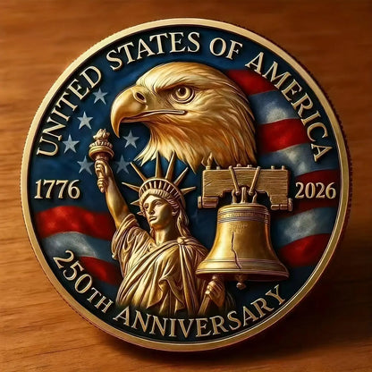 250th Anniversary Coin Set (1776–2026), Eagle & Capitol Commemorative Coins