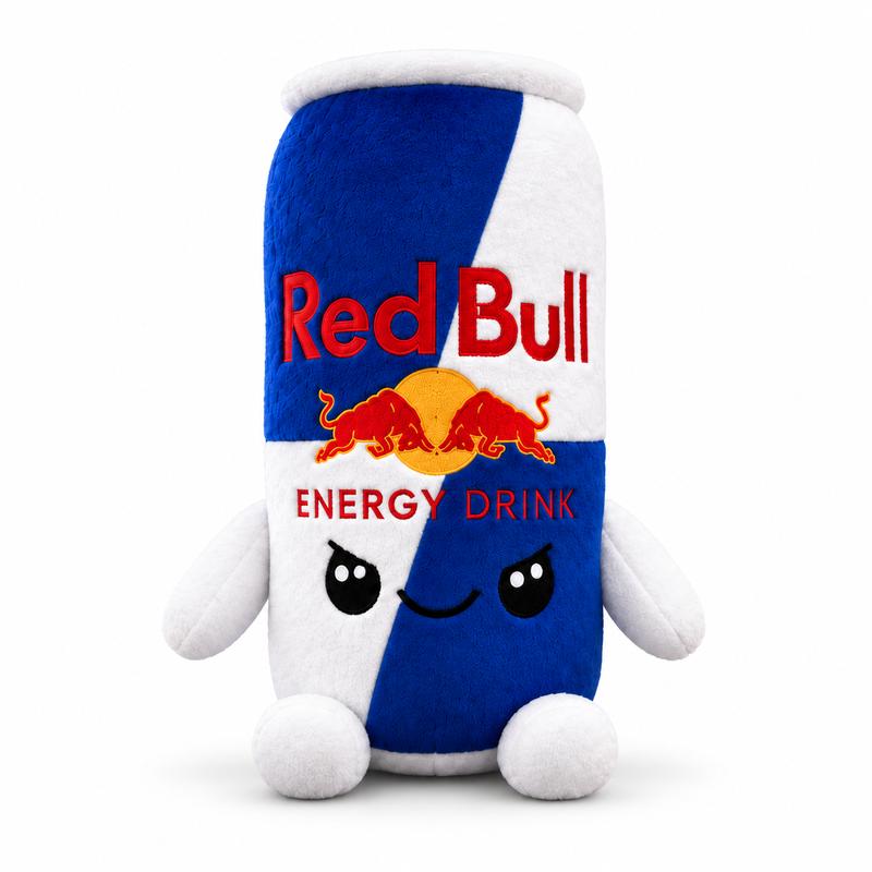 Energy Drink Can Plush Toy – 5 Styles, 8.7-Inch Cute Soft Stuffed Doll, Fun Desk & Room Decor
