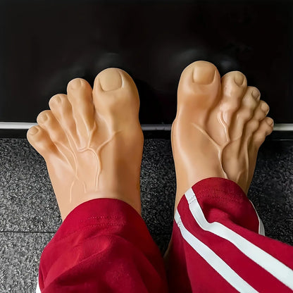 Funny Oversized Toenail Shoes – Realistic Prank Footwear for Halloween, Costume Parties & Gag Gifts