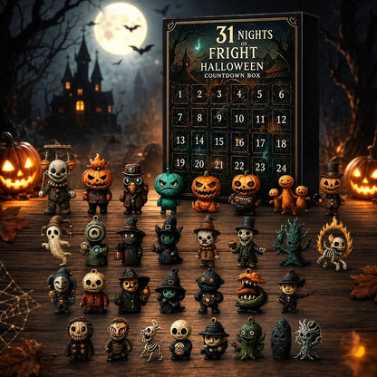 2026 Halloween Countdown Advent Calendar, 31-Day Horror Surprise Blind Bag Set for Halloween Lovers